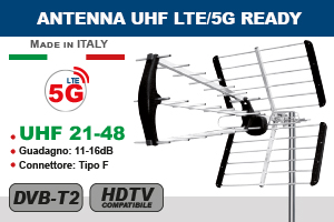 ANTENNA UHF LTE/5G Ready