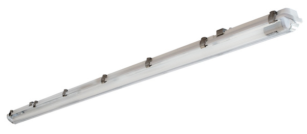 PLAFONIERA SLIM PER TUBI LED 1x150CM, IP65, ALIMENTAZIONE DIRETTA 220Vac, ABS+PS, DIM 159.5x6.7x6.5cm